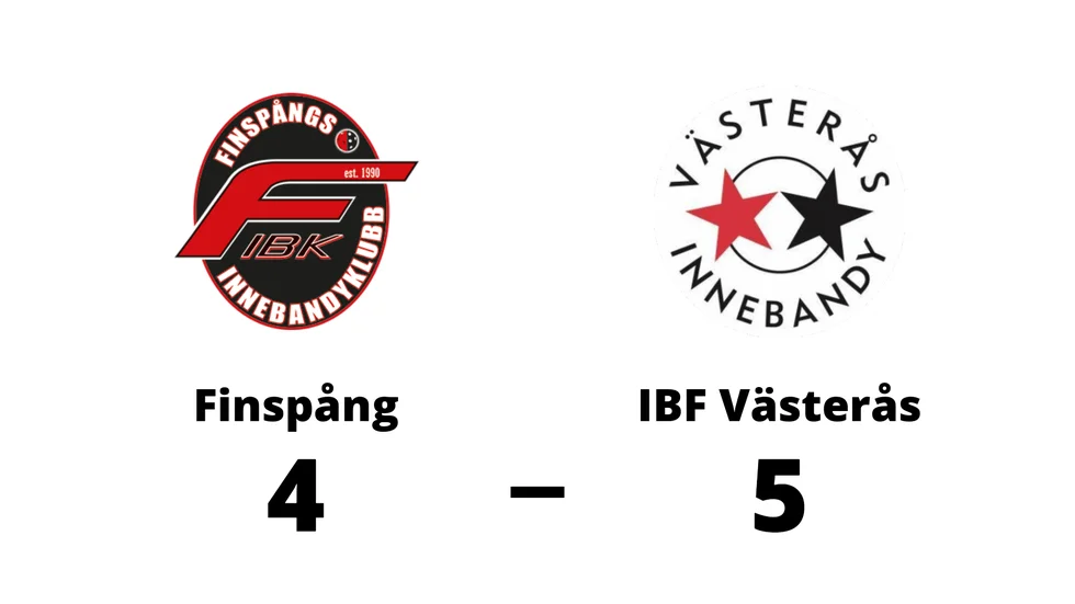 Finspång IBK förlorade mot IBF Västerås