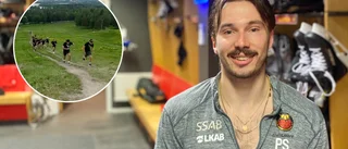 Luleåspelarna avslutade veckan med ett grispass – i ösregnet