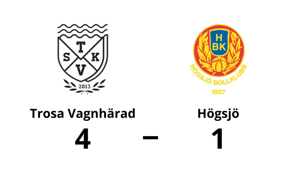 Trosa-Vagnhärad SK vann mot Högsjö BK