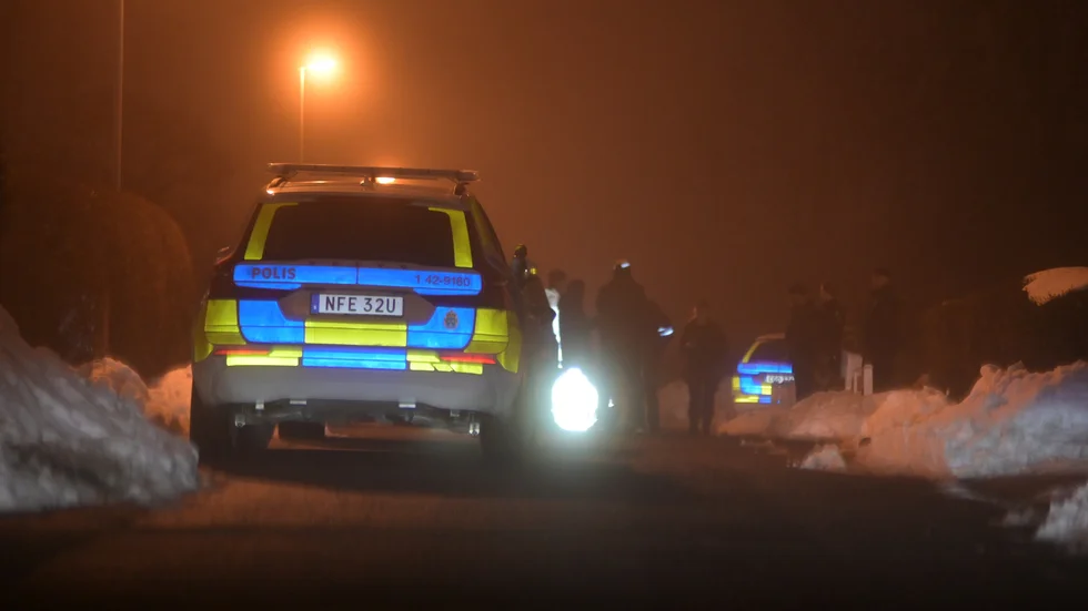 Under torsdagskvällen sågs flera polispatruller i Linghem. 