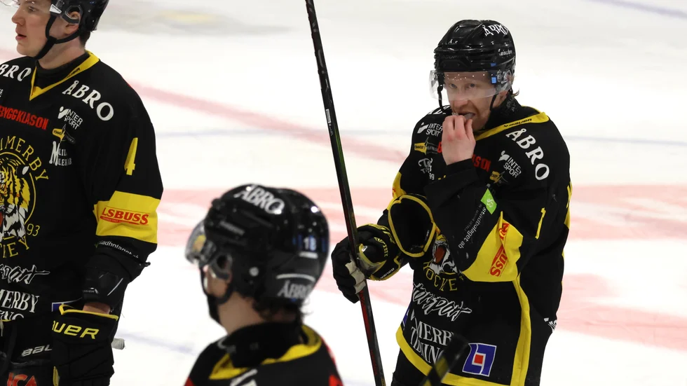 Kapten Jakob Karlsson och hans Vimmerby Hockey lyckades inte att besegra Kristianstad den här gången heller.