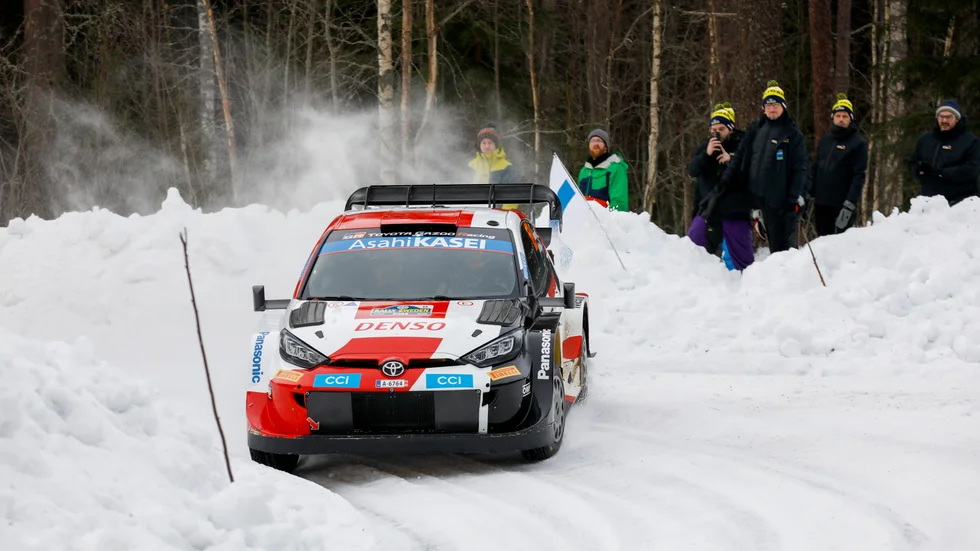 Rally Sweden pågår i Västerbotten under veckan.