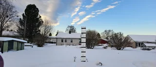 Soligt och mycket snö                  