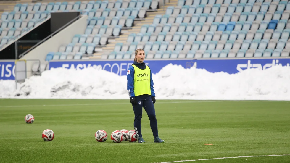 23-åriga Alexandra Hellekant fick chansen i matchen mot Växjö och debutanten gjorde mål i sin första match för IFK Norrköping.