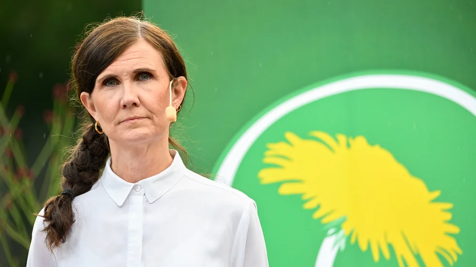 Går av. Miljöpartiets språkrör Märta Stenevi.