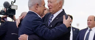 Uppgifter: Biden kallar Netanyahu "skitstövel"