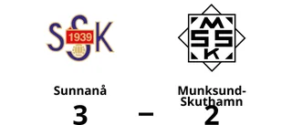 Formstarka Sunnanå tog ännu en seger