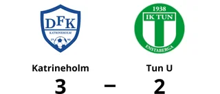 Förlust på bortaplan för Tun U mot Katrineholm