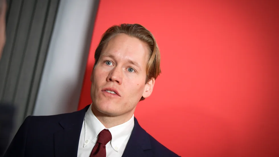 Riksdagsledamoten Björn Wiechel (S), som företräder den arbetsgrupp inom Socialdemokraterna som presenterar förslaget om att lägga ner Arbetsförmedlingen. Arkivbild.