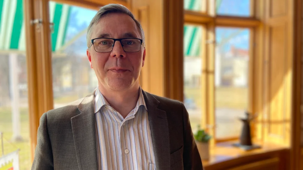 Johan Söderberg (S) presenterade under måndagen kommunens årsredovisning för 2023. 