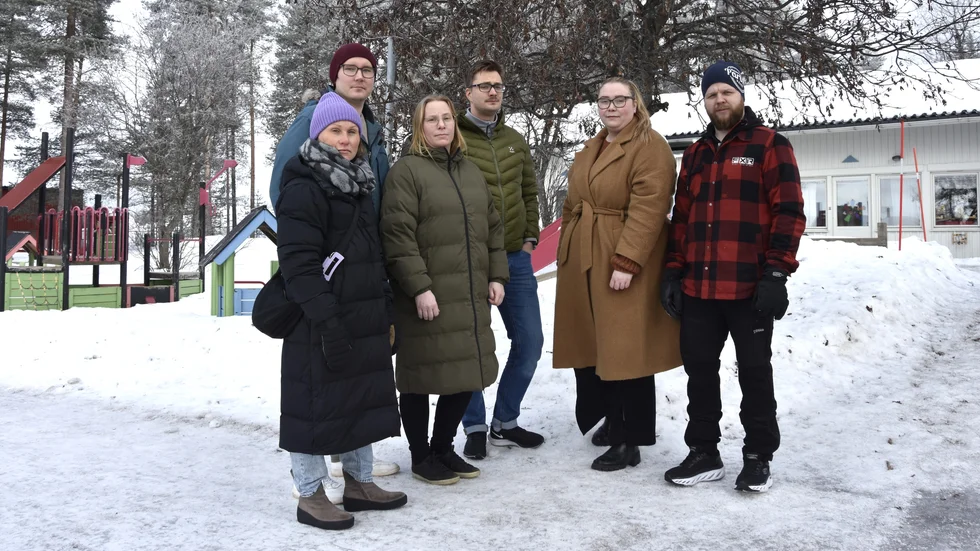 Johanna Andersson, Jari Leskinen, Anna Ångström, Johannes Jakobsson, Julia Westman och Simon Olsson tycker att Kalix kommun hanterar förskolefrågan utan framförhållning.