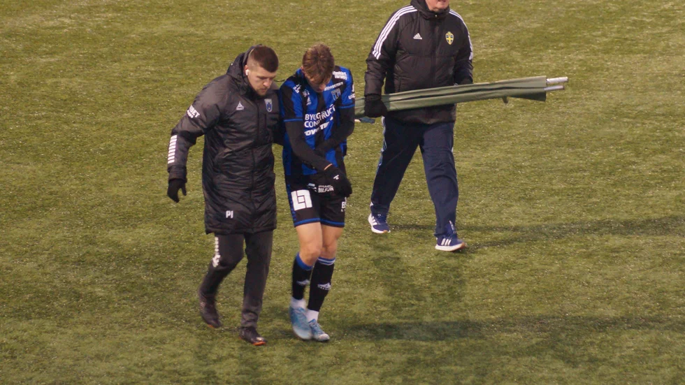 Marcus Lindberg klev av matchen mot Kalmar. 