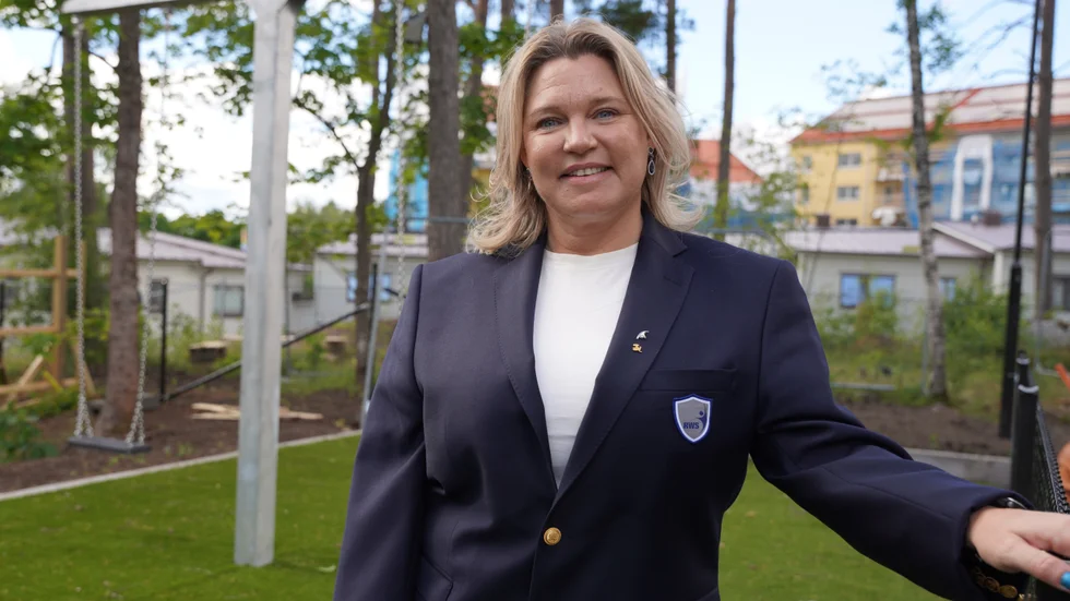 Cecilia Krafft är rektor på Raoul Wallenbergförskolan som öppnar i Knivsta i augusti.