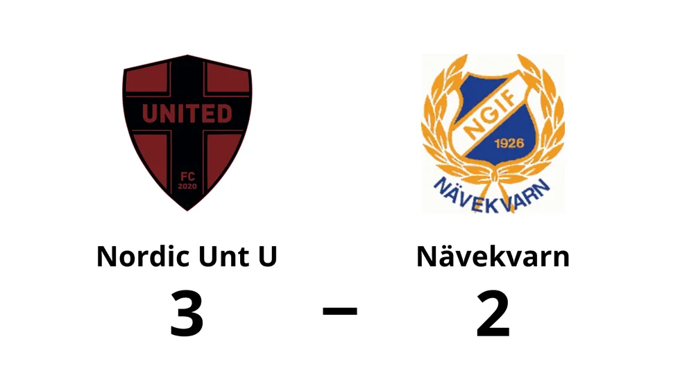 Nordic United FC U vann mot Nävekvarns GoIF