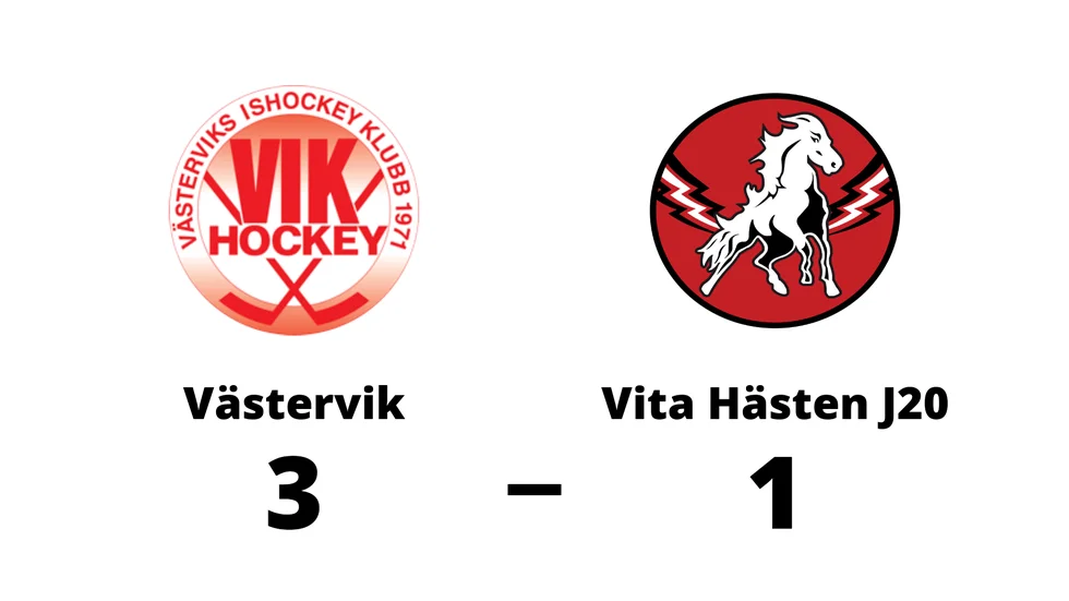 Västerviks IK vann mot Vita Hästen J20