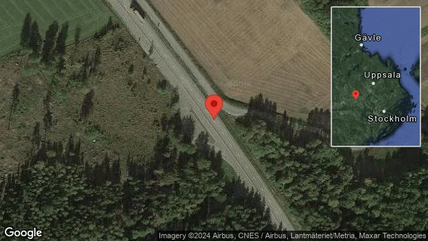 Stopp på väg 70 på grund av trafikolycka med flera fordon