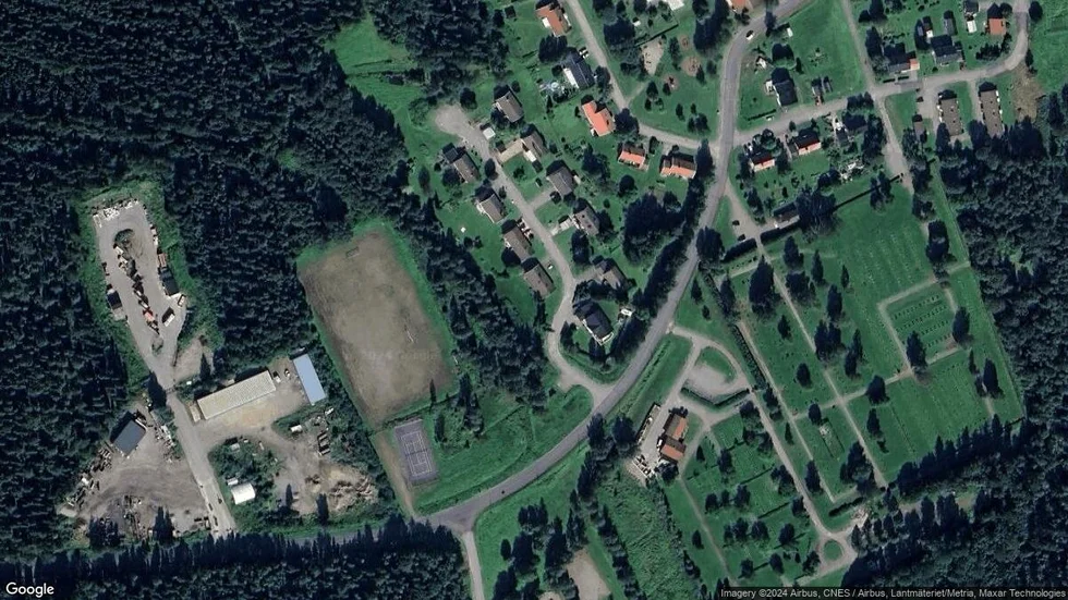 Området kring Klockarvägen 3
