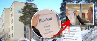 Här startar blockaden på Skellefteå lasarett – så påverkas du
