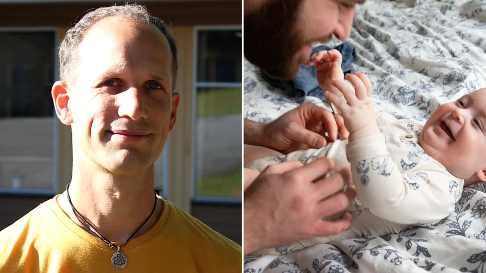 Sören Reichenberger startar pappagrupp i Södra Vi/Vimmerby med start 14 maj. "Jag vet att behovet finns, men det är ett test. Vi måste bli minst fyra, max tio".