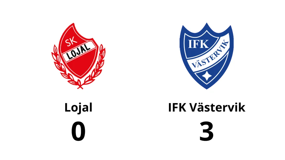 SK Lojal förlorade mot IFK Västervik