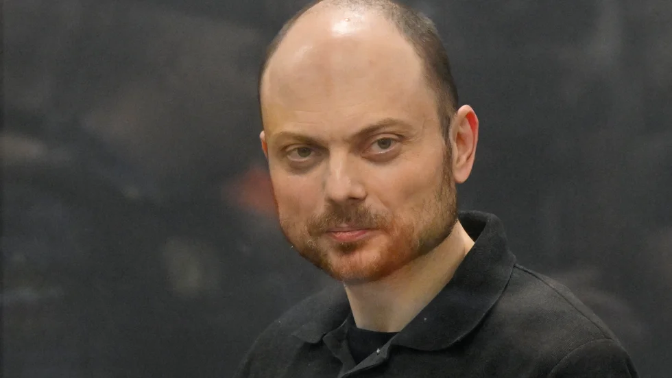 Den ryske oppositionspolitikern Vladimir Kara-Murza. Arkivbild.