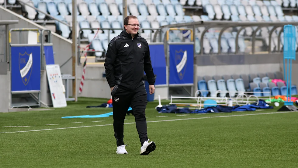 IFK:s sportchef Dennis Popperyd. 