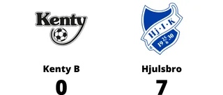 Hjulsbro utklassade Kenty B - vann med 7-0