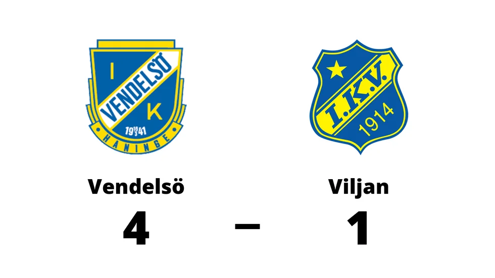 Vendelsö IK vann mot IK Viljan Strängnäs