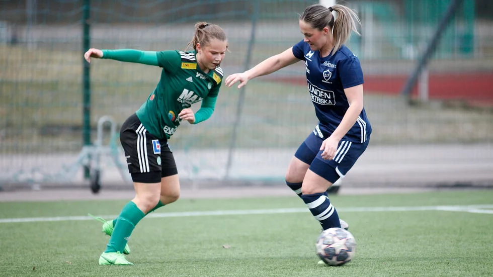 Alice Hemlin gjorde ett av målen i Dalarna. 
