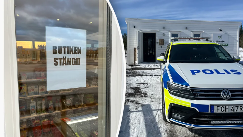 Butiken i Lövstalöt får nu stänga efter upprepade stölder.