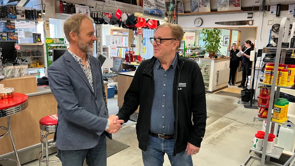 Patric Seger, vd på Lundqvist som nu helt tar över Industripartner som Tomas Classon var med och grundade 1989.  