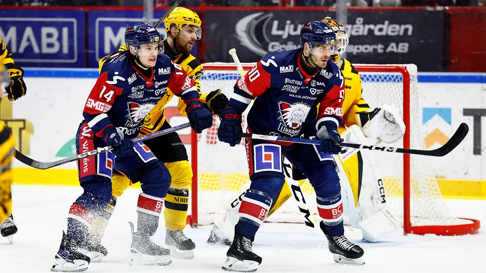 Lance Bouma mot Skellefteå.