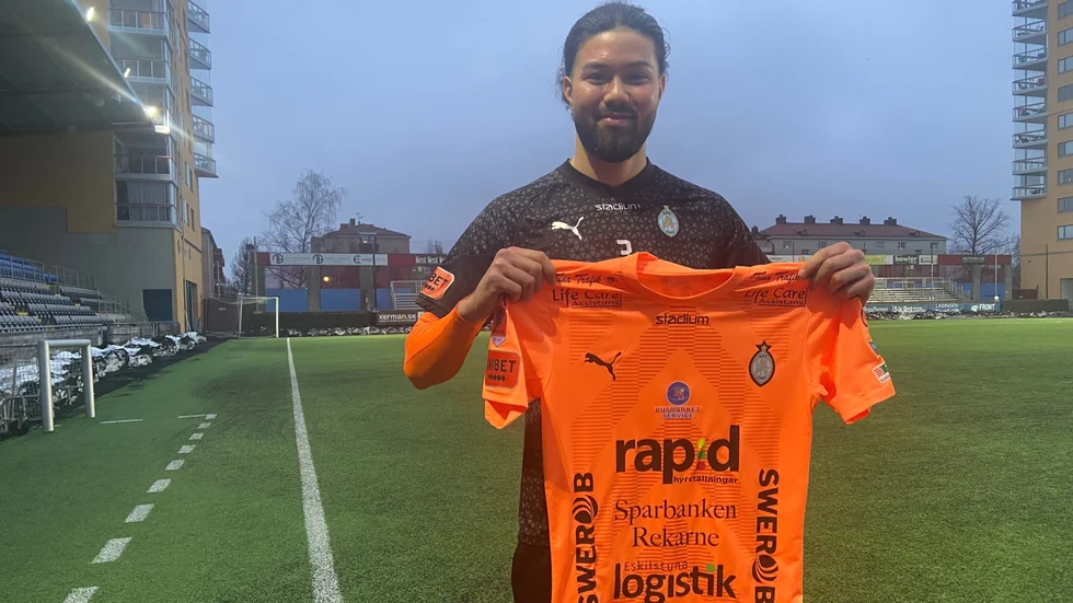Hadi Noori anlände till Eskilstuna under fredagen och spelade redan under lördagen för sin nya klubb.