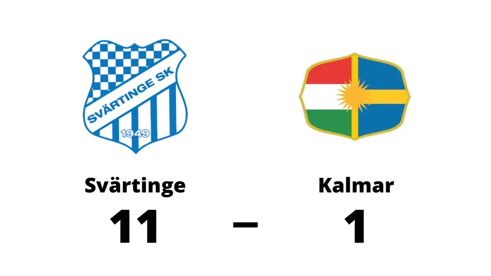 Svärtinge SK vann mot FC Kalmar