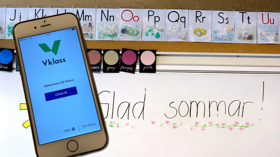 Vklass används för kommunikation mellan skola och vårdnadshavare inom kommunala grundskolan och förskolan i Eskilstuna.