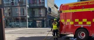 Räddningspådrag i city: "Var över på fem sekunder"