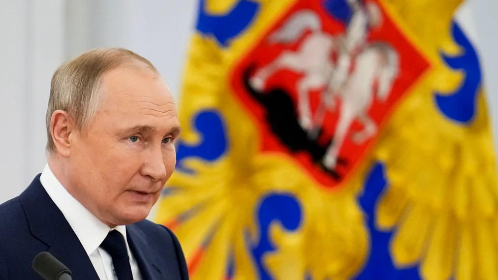 Rysslands president Vladimir. Arkivbild.