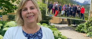 Karin arrangerar gruppresor – för kvinnor runt om i världen