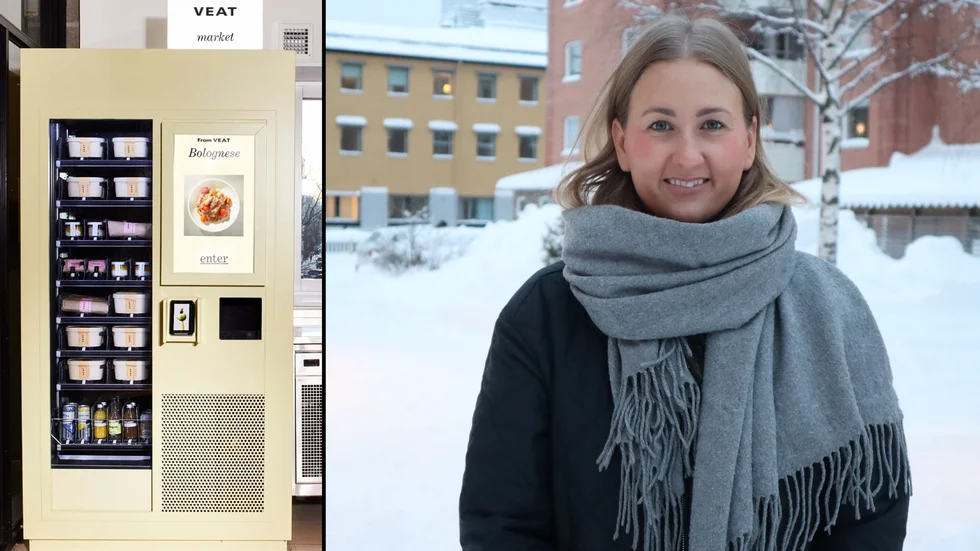 Fanny Näslund är affärsutvecklare i Polarventures. Företaget investerar i det svenska startupföretaget Veat, som satsar på hållbart ätande. 