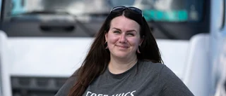 Malin, 38, lever sin dröm med Asperger: "Jag ville köra slambil"