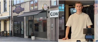 SATSNINGEN: Oliver, 18, har öppnat ny butik – mitt i Linköping