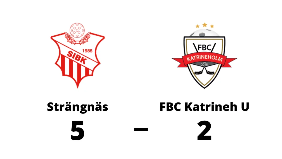 Strängnäs IBK vann mot FBC Katrineholm U-lag