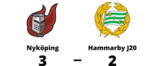 3-2 för Nyköping mot Hammarby J20