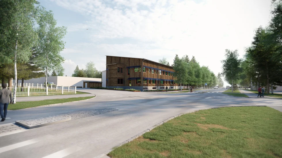 Vattenfallskontoret i Jokkmokk kommer byggas av Nåiden bygg.