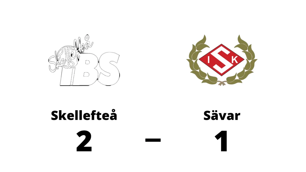 Skellefteå IBS vann mot Sävar IBF