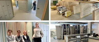 BILDEXTRA: Tjuvkika in i de nya skollokalerna