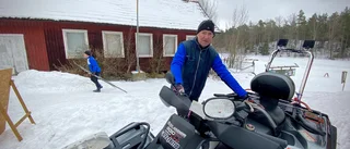 Trots alla missöden – efter slitet blev skidspåren ändå åkbara