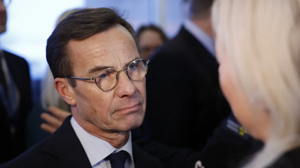 Statsminister Ulf Kristersson (M).