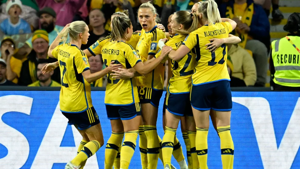Många ville se när Sverige spelade bronsmatch.