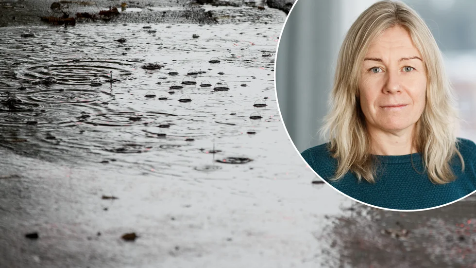 Regnet orsakar problem i reningsverken. Så även i Katrineholm. "Men det är inget som vi inte klarar med vår normala drift", säger Helen Sylvefjord, verksamhetschef kommunikation och kundservice på Sörmland vatten. 